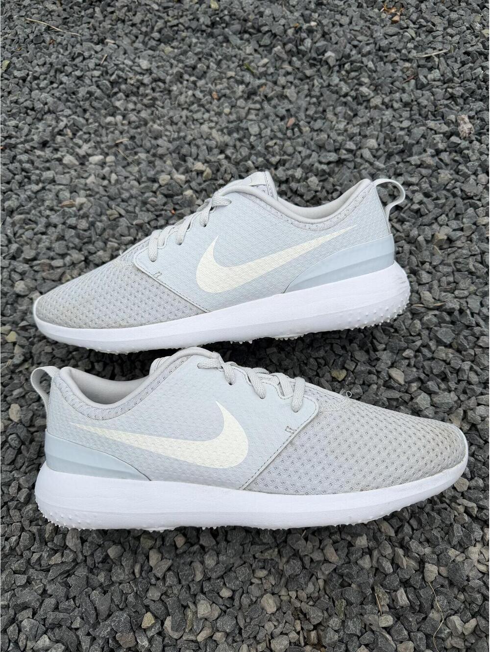 Nike Roshe G Pure Platinum Grey Black White Golf Size 10M
